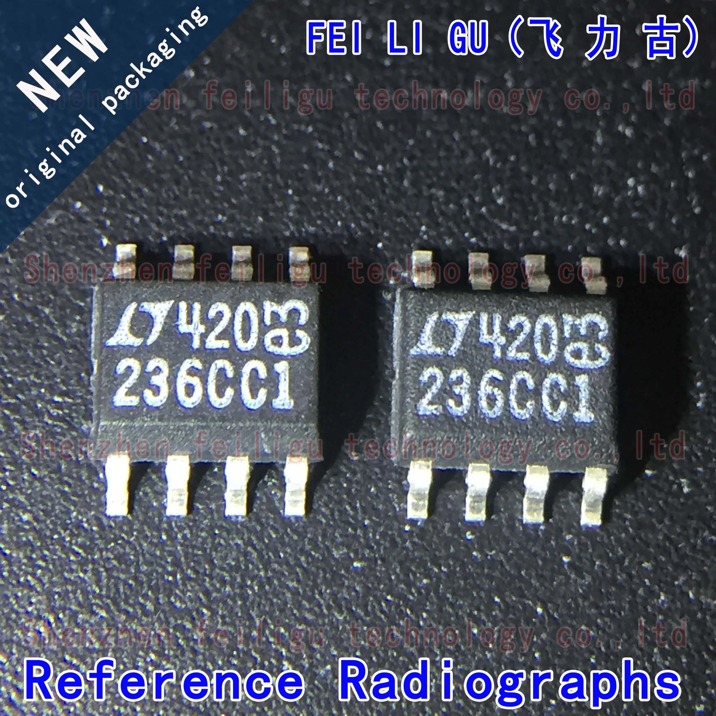 

1~30PCS New Original LT1236CCS8-10#TRPBF LT1236CCS8-10 LT1236CCS8 LT1236 Silkscreen:236CC1 Packaging:SOP8 Voltage Reference Chip