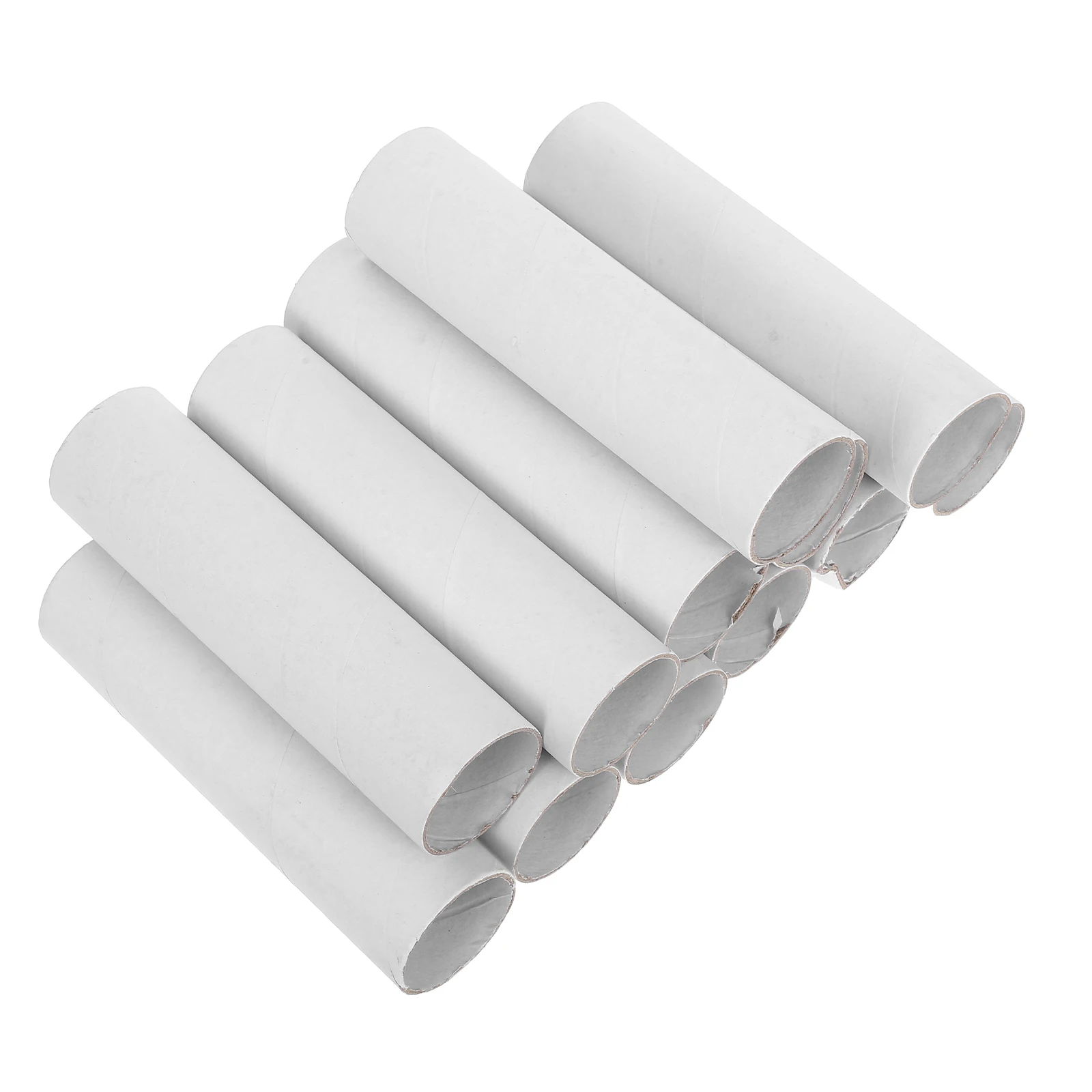 

Corrugated White Kraft Paper Tube Container Toilet Thin Cardboard Tubes for Craft