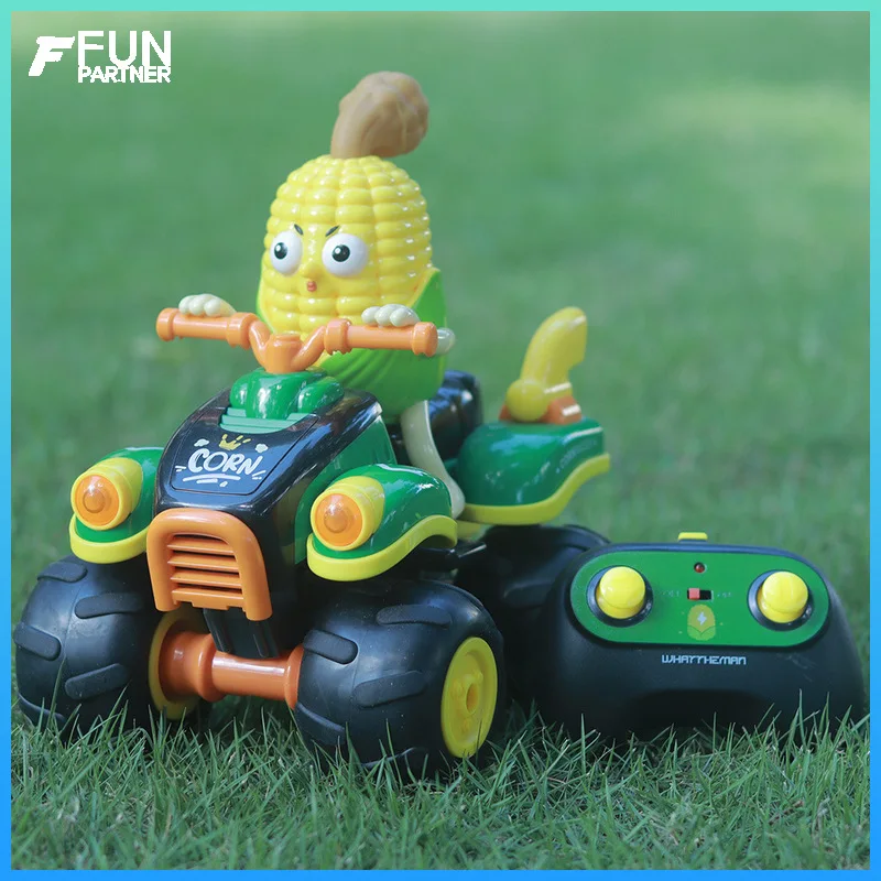

Новый Y06 кукурузный автомобиль с дистанционным управлением RC Racing Vegetable Simulation внедорожник с крутым светом для игрушек для мальчиков