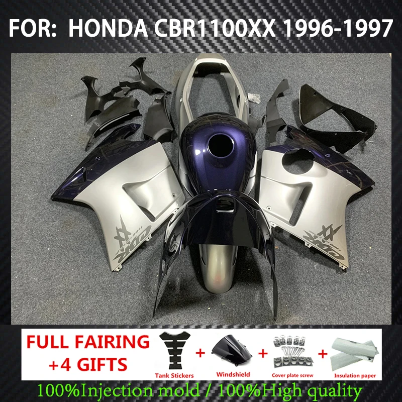 

Motorcycle Fairing Set Body Kit Plastic For HONDA CBR1100XX CBR 1100XX CBR1100 XX 1996 1997-2007 Accessories Injection Bodywork