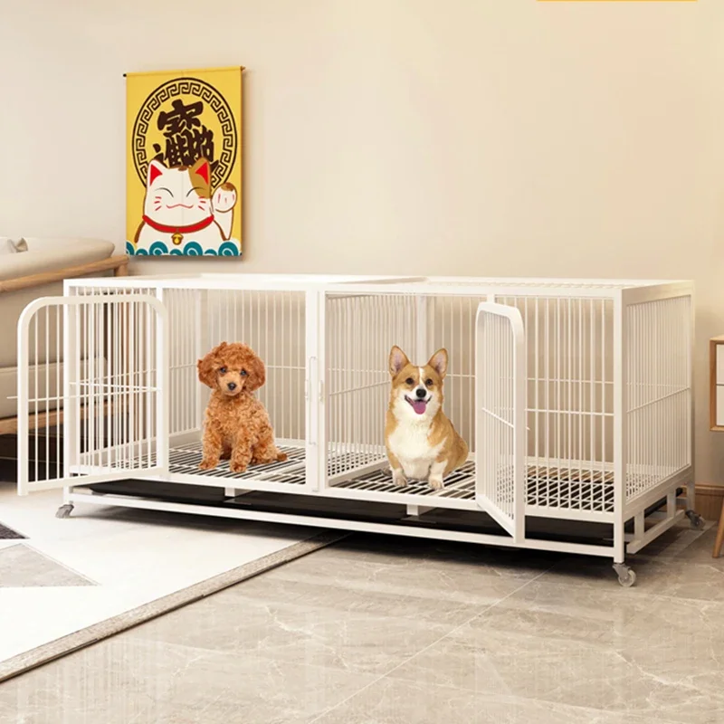 

Prefab Crate Dog Houses Accessories Beds Soft Tent Puppy Dog Houses Corral Crate Casinha De Pet Cachorro Dog Furniture Fg25