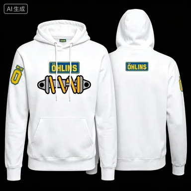 Desktop-Amazing Tees Men's Ohlins Shock Absorbed Suspension Car Motorcycle Sports Racing Hoodie Men's and Women's Hoodie Ins Y2k