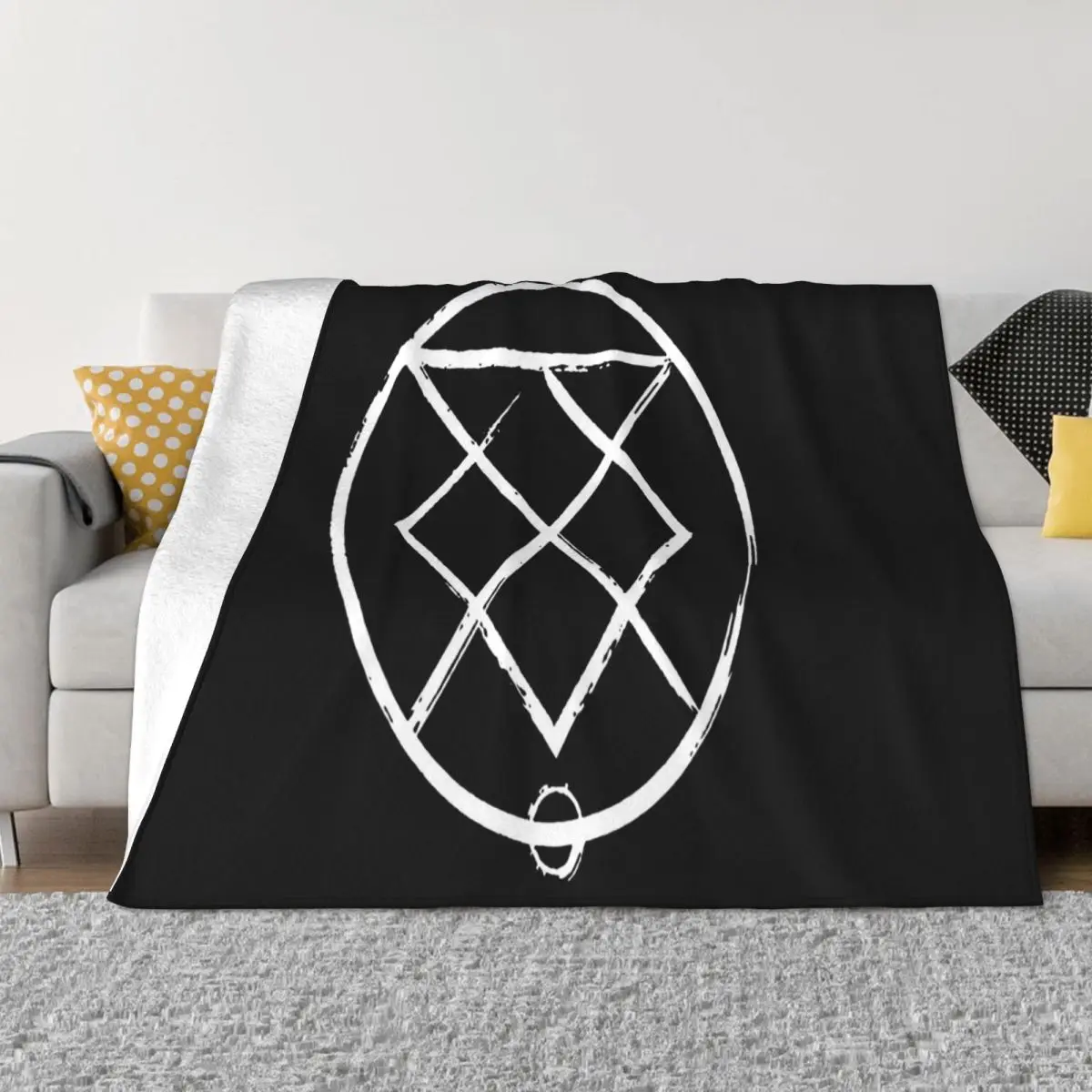 Bury Tomorrow Runes Logo Swea S 3Xl Swea T Swea New Ne Womens Basic Summer Casual Fitness Throw Blanket