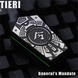 TIERI General's Mandate Magnet Push Slider Tuning Fork EDC Gadgets Fidget Spinner Fidgets Toys