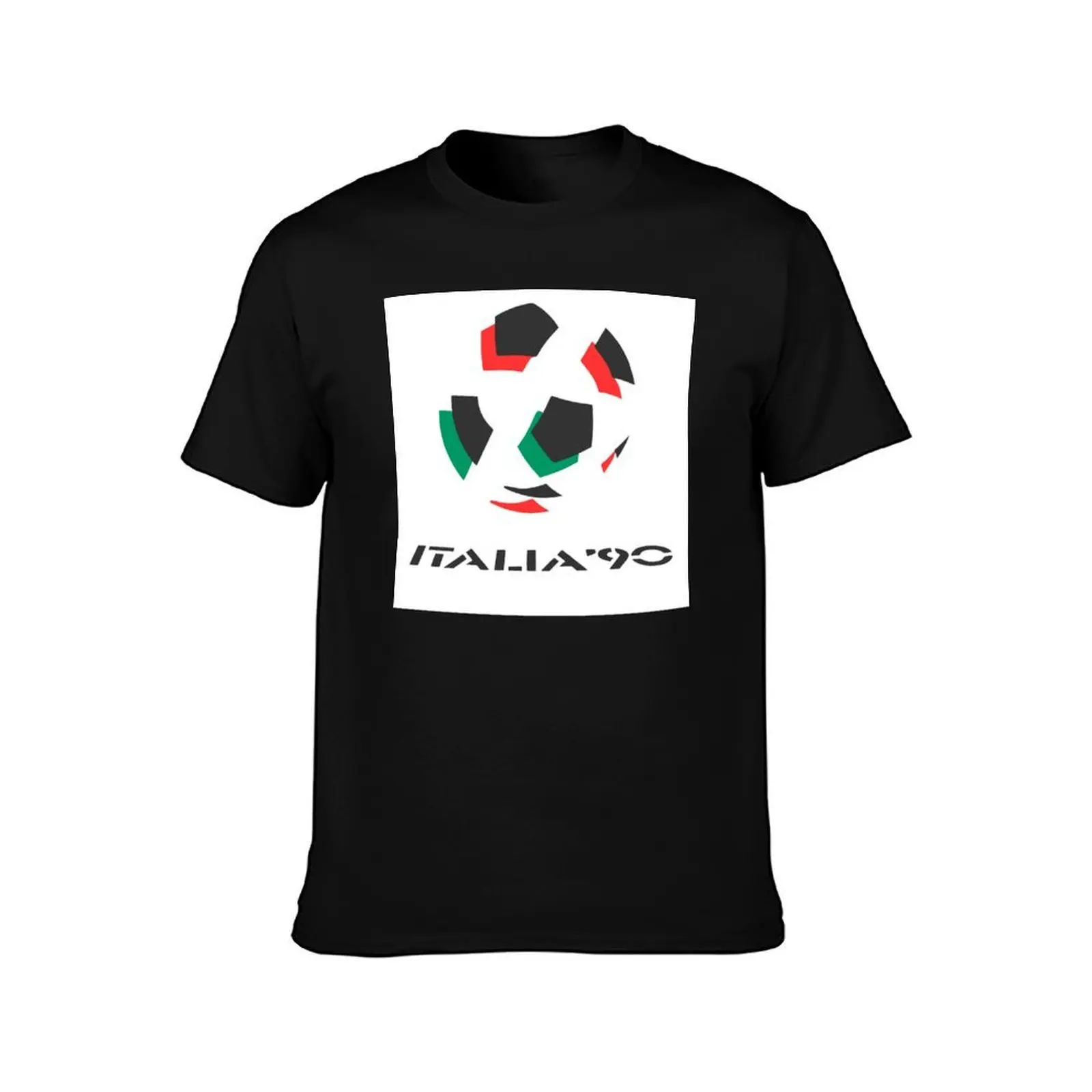 ITALIA 90 T-Shirt, Summer Casual Cotton Tee, Oversized Streetwear Tops, Vintage Graphic Print, Loose Fit Short Sleeve