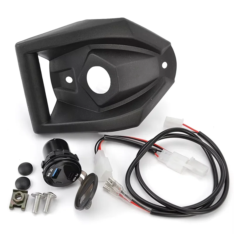 Soporte de navegación para teléfono de motocicleta, soporte de puerto de carga USB para motocicleta XMAX 300 2017-2024