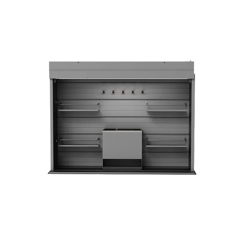 Kitchen Cabinet Electric Lifting Basket Intelligent Voice Control Touch Vertical Pull-down Seasoning Flavor Rack