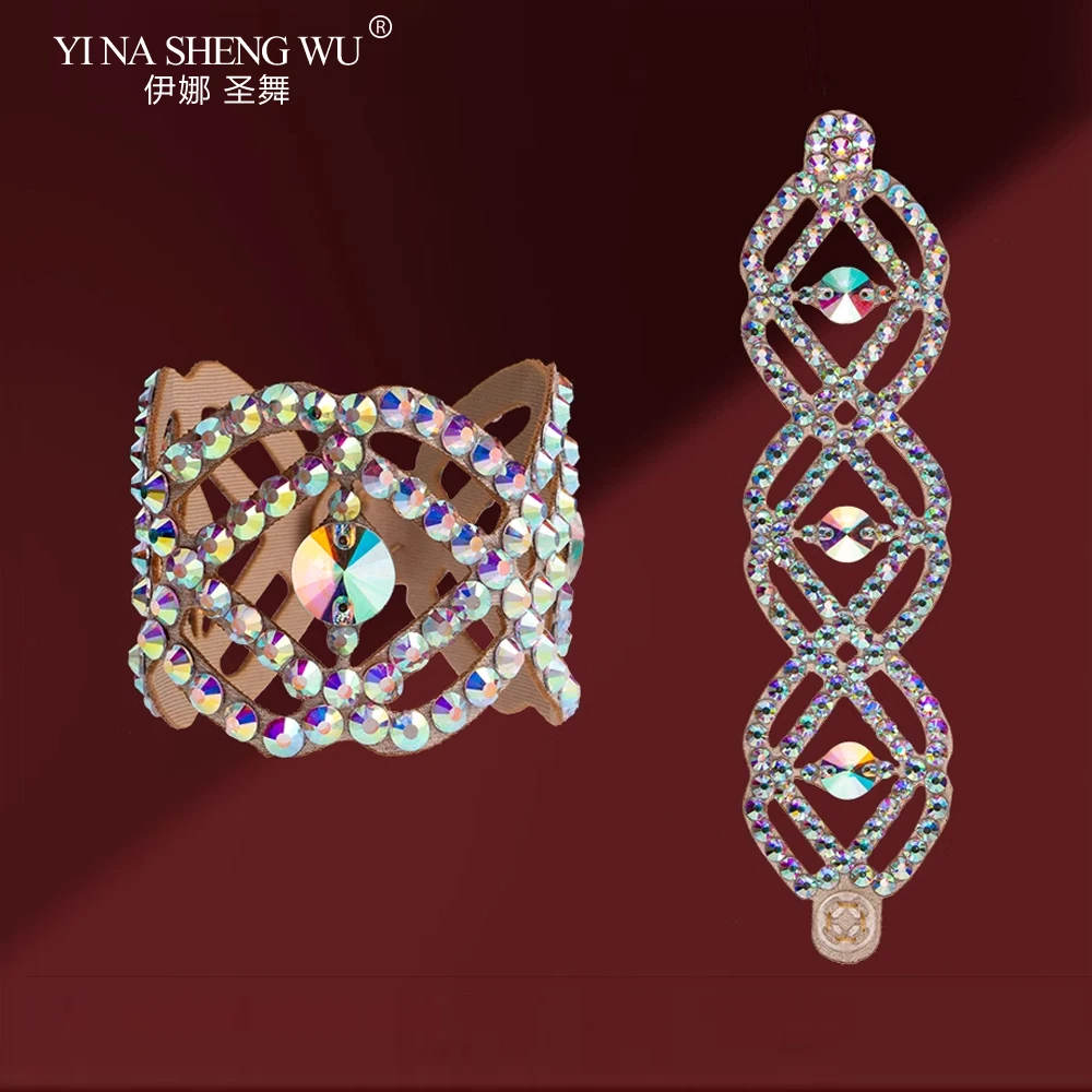 سوار الرقص الشرقي مرصع بالألماس سلسلة اليد الرقص الشرقي الإناث مزاجه مهنة الأداء الملحقات نمط جديد