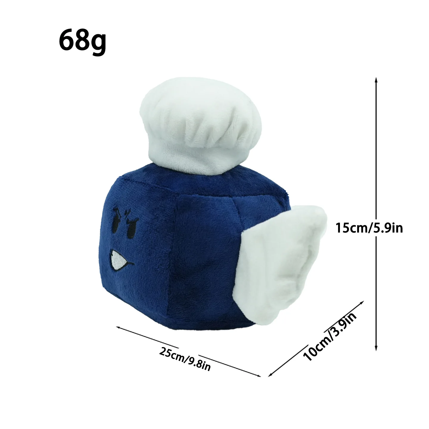 New In Stock Lucky Block Plush Doll Cute Anime Peripherals Toy Birthday Christmas Gift