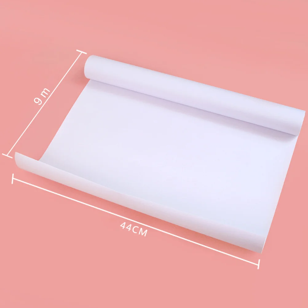 

9M Drawing Paper Roll White Craft Paper For Kids Painting Sketch Art Projects School Use Crayons Markers Colored Pencils