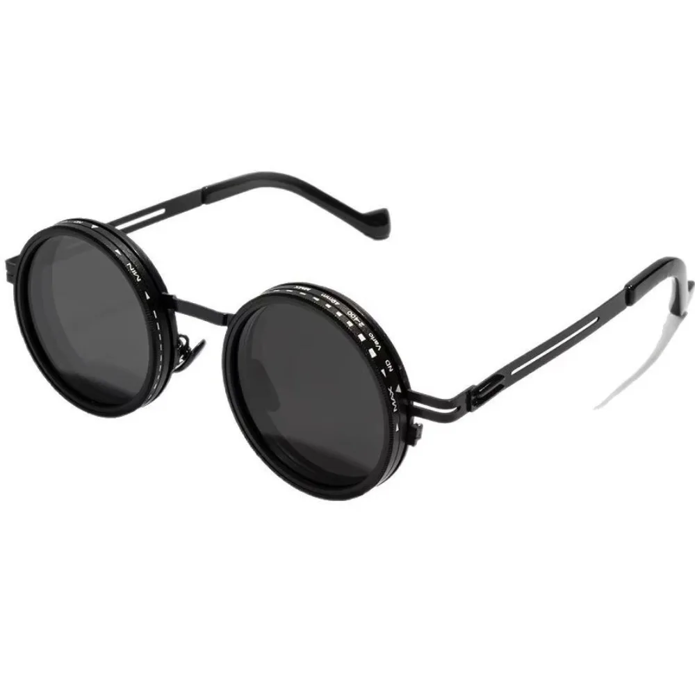 ND2-400 Einstellbare Dimmbrille ND-Filter UV400 Polarisierte Sonnenbrille 9 Stufen Mit Brillenetui Anglerbrille Outdoor