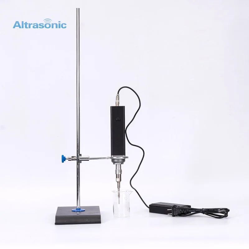 Portable 30Khz 120Watt Extraction Laboratory Ultrasonic Disperser Extractor Water Oil Emulsification Nanocomposite Sample