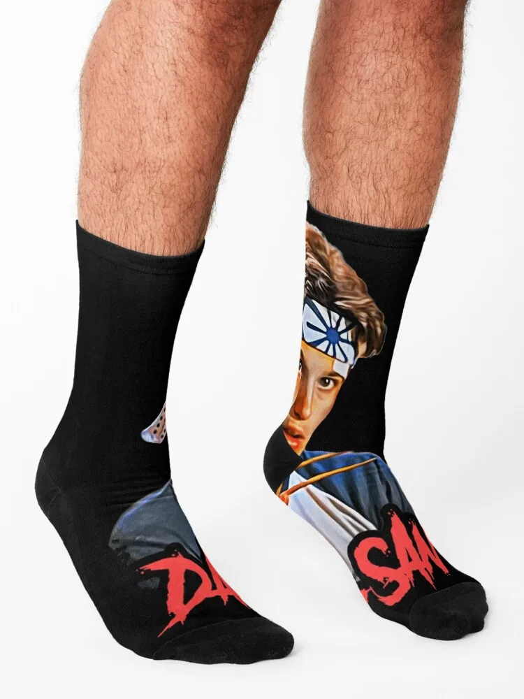 DANIEL SAN - KARATE KID \t Socks Christmas happy Toe sports funny sock Socks Ladies Men's