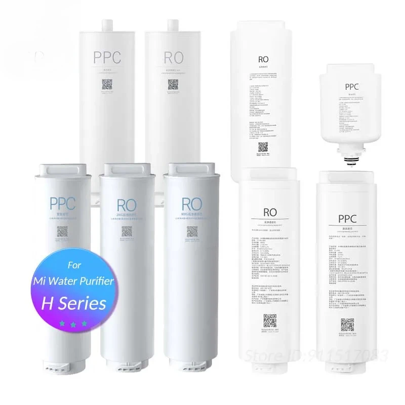 For Xiao-Mi Mijia 1000G/800G/600G/400G Series Water Purifier Filter RO Reverse Osmosis Membrane Element Composite Filter PPC