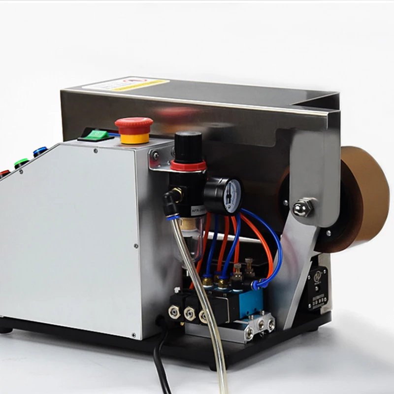 EA-4000 Automatic Tape Cutting Machine Pneumatic Tape Cutting Machine 15-100mm High Temperature Belt Cutting Machine