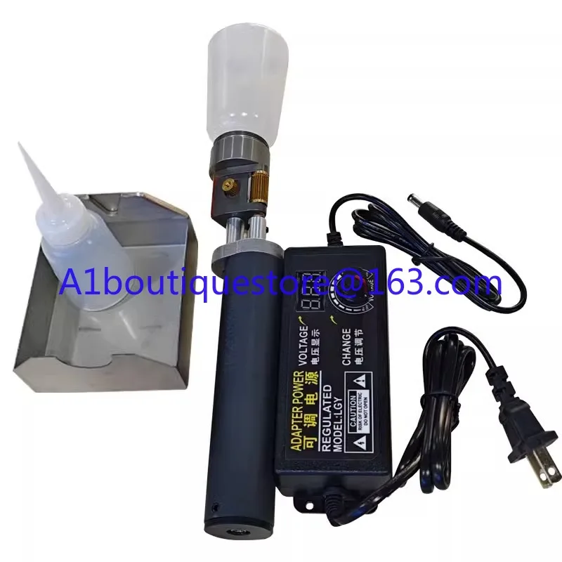 

Electric hand-held oil edge box repair, leather edging tool precision