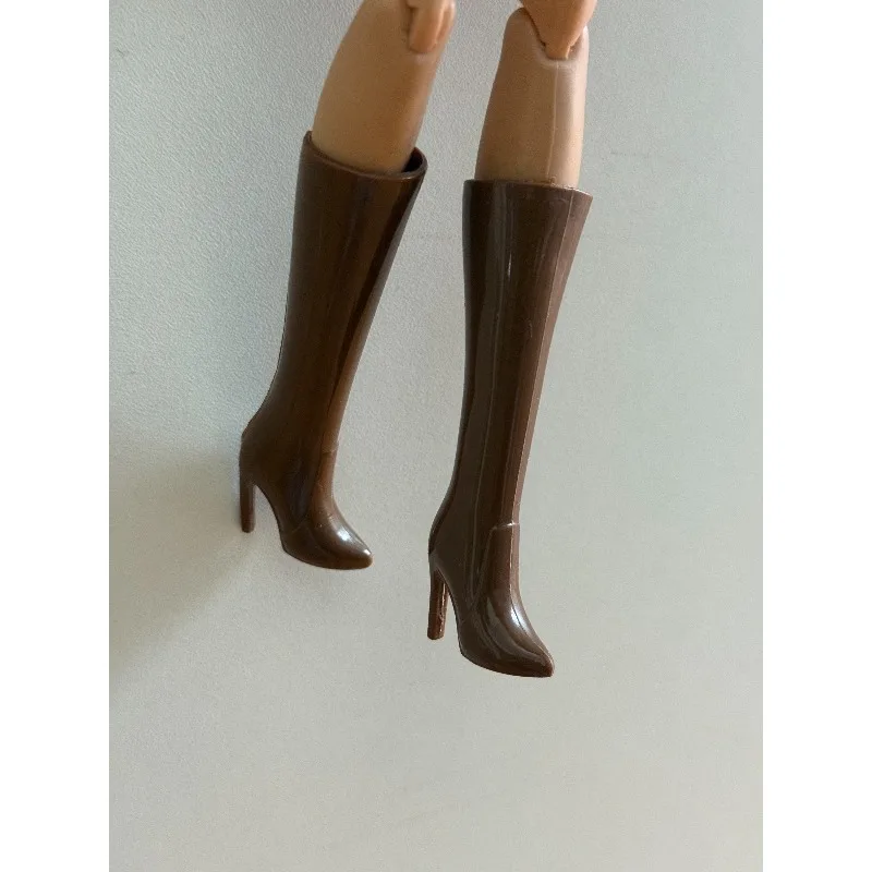 Doll shoes flat foot shoes black shoes new style for your Bbie dolls small foot Tp5