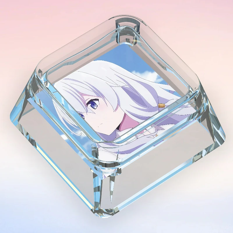 メカニカルアニメキーボード用のキーキャップ,エレナの旅,職人の個性,透明,オリジナル