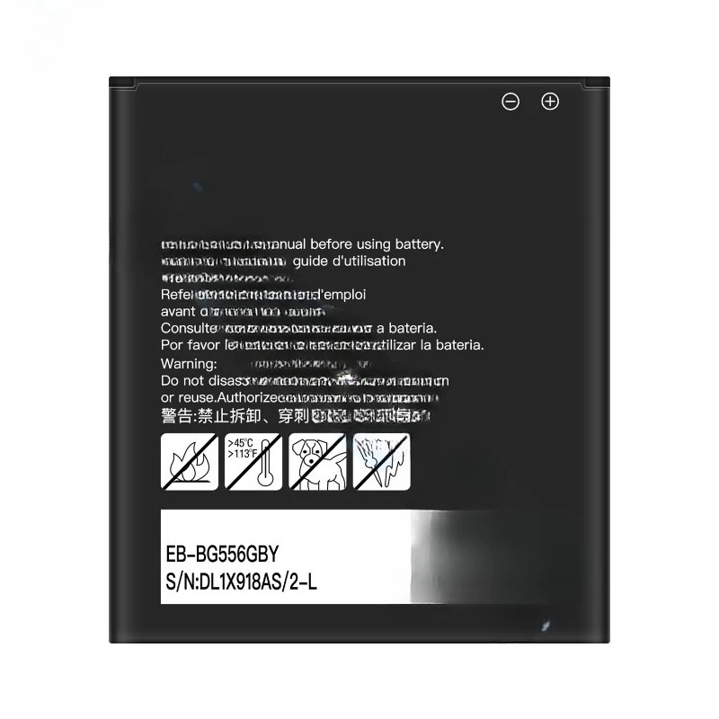 高品質の新しい EB-BG556GBY 携帯電話バッテリー 3.85V 3950mAh サムスンギャラクシー XCover 7 用