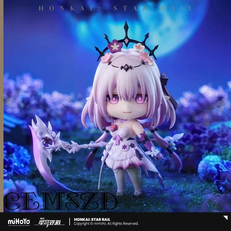 

[Genuine] Game Honkai Star Rail Castorice 100mm PVC&ABS Cosplay Desktop Collectibles Ornament Anime Cartoon Accessories Props