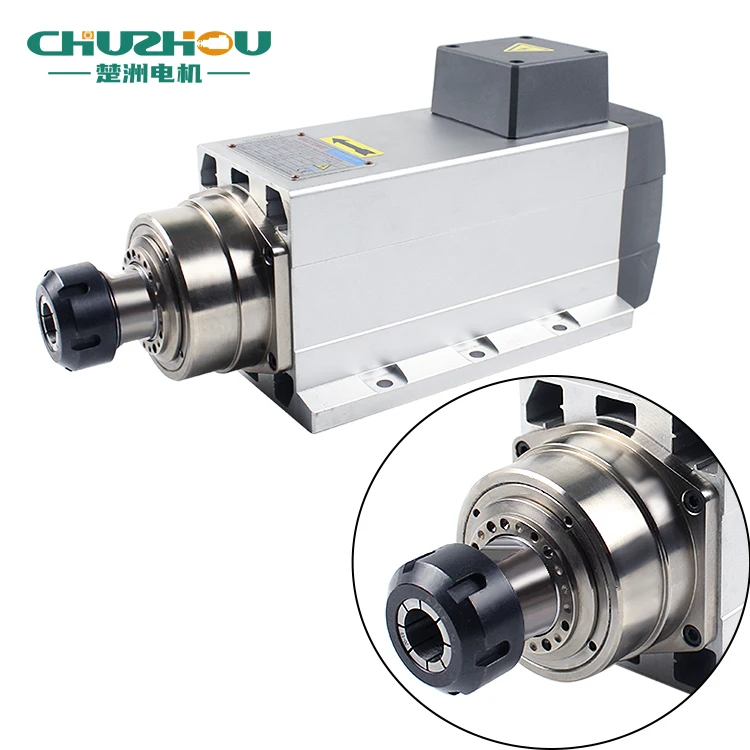 

Er32 6KW Machine Tool Spindle High Speed 18000rpm Cnc Router Spindle Motor for Metal Drill Milling