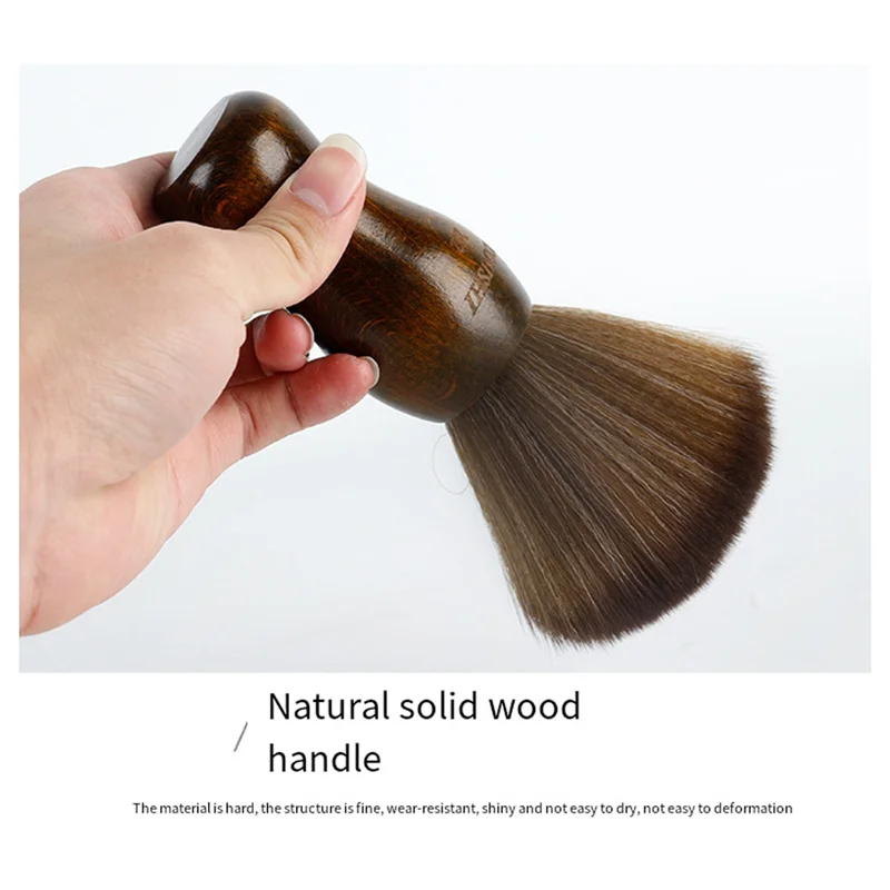 فرشاة تنظيف الخشب الصلب المضادة للكهرباء الساكنة من CABE لملحقات الفراء الناعم المقاومة للغبار ولوحة مفاتيح الكمبيوتر