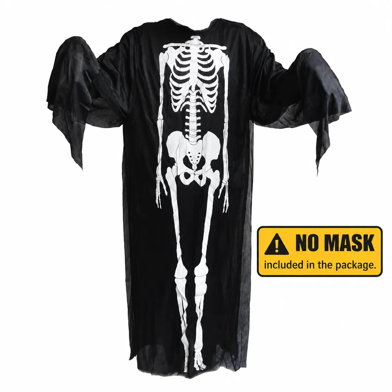 Fantasia de Halloween em polialgodão, com tema de caveira, esqueleto, demônio e fantasma, para cosplay. Tamanhos grandes, de 90 a 140 cm, para idades entre 18 e 75 anos, ideal para festas.