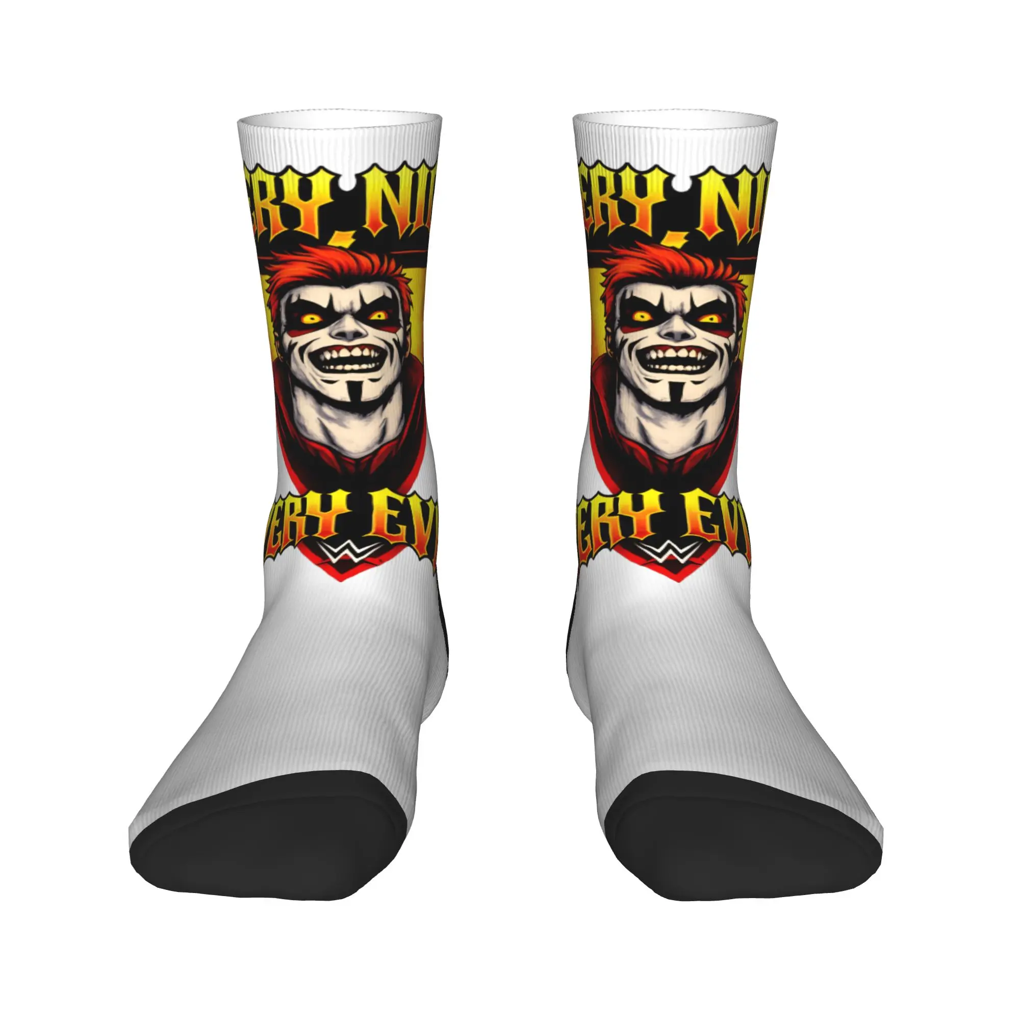 

Носки Danhausen Wrestling Very Nice Very Evil с графическим рисунком, нескользящие носки для пар, качественные зимние забавные носки для активного отдыха