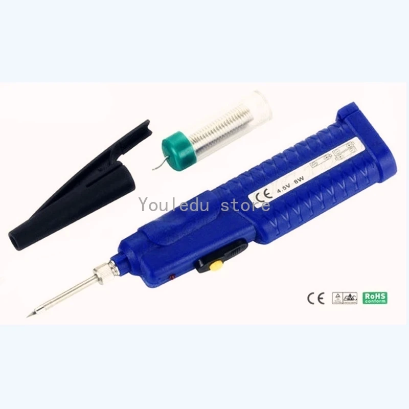 

8W 4.5V Battery Powered Soldering Iron Welding Tool Handle Heat Pen Solder Tin Wire Mini Electronic Welding Repair Tools