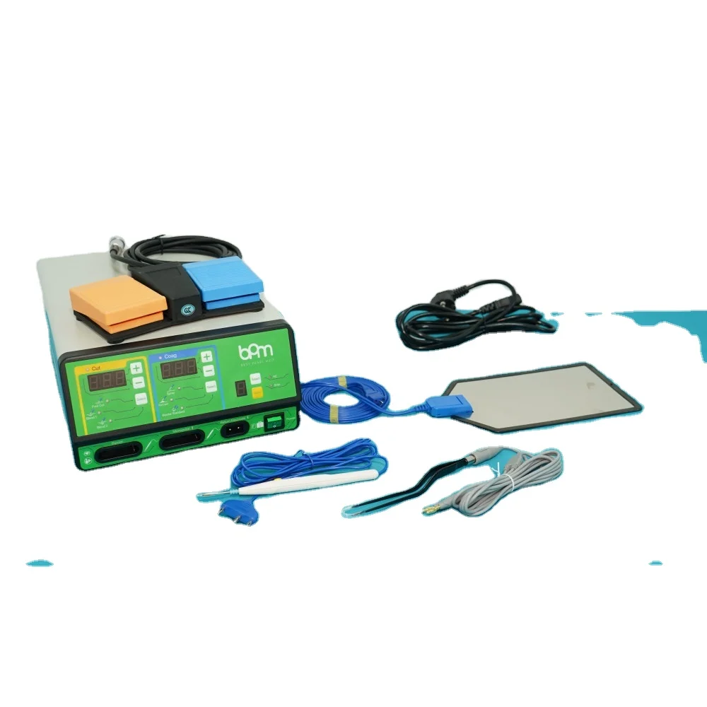 

BPM-ES106 100W Monopolar Bipolar Diathermy Electrocautery Machine High Frequency Electrotome