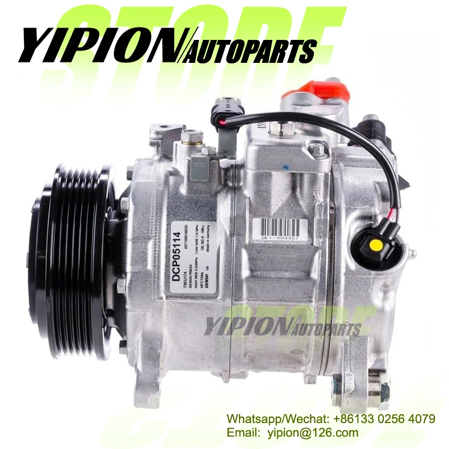 7SEU17A AC Air Conditioning Condition Compressor for Mercedes F20 F23 F21 F22 F87 220 228 447150-5714 64529330827-02 64529330827