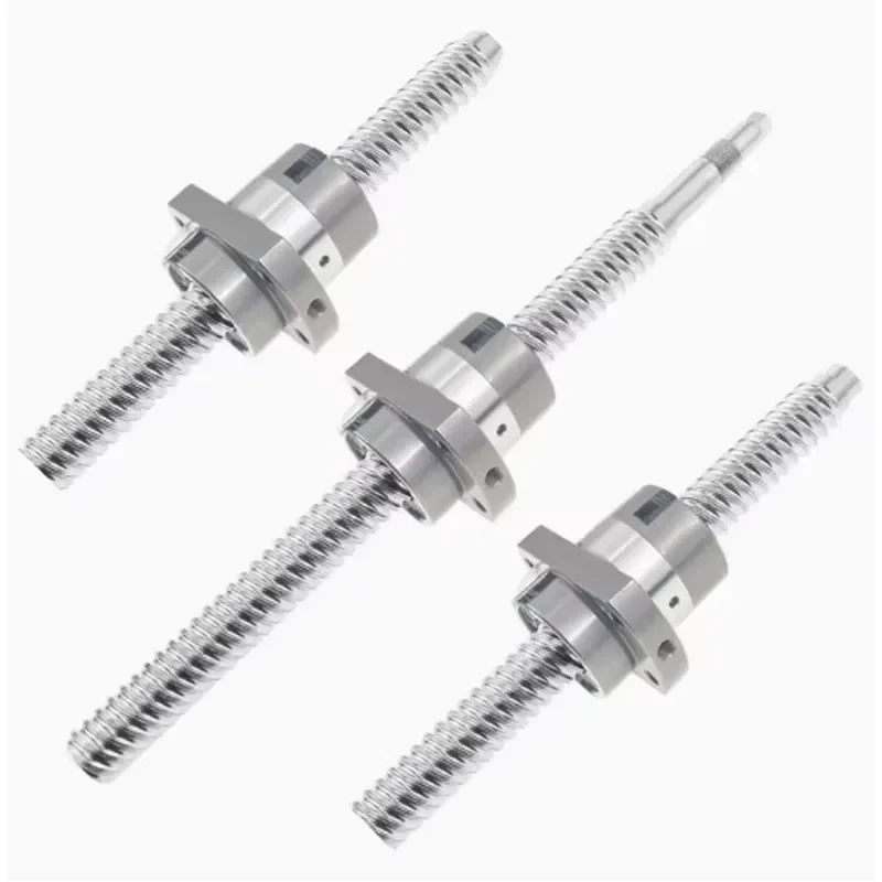 C1 C5 C7 SFYR5050-A2-D-T-PA SFYR5050 Large Lead Rolled Ball Screw Ground Ball Screw Nut with Ball Recirculation Tubes