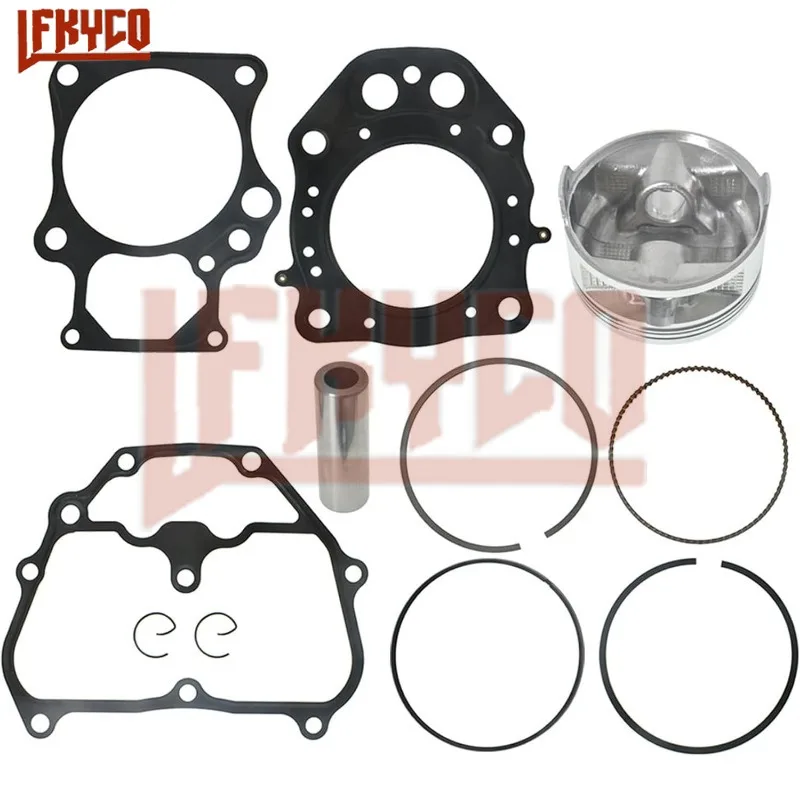 Engine Part 86.5mm Bore for Honda TRX 420 TRX420 Rancher Fourtrax ES 2007-2022 Piston Rings Gasket Kit ATV Motorcycle Accesories