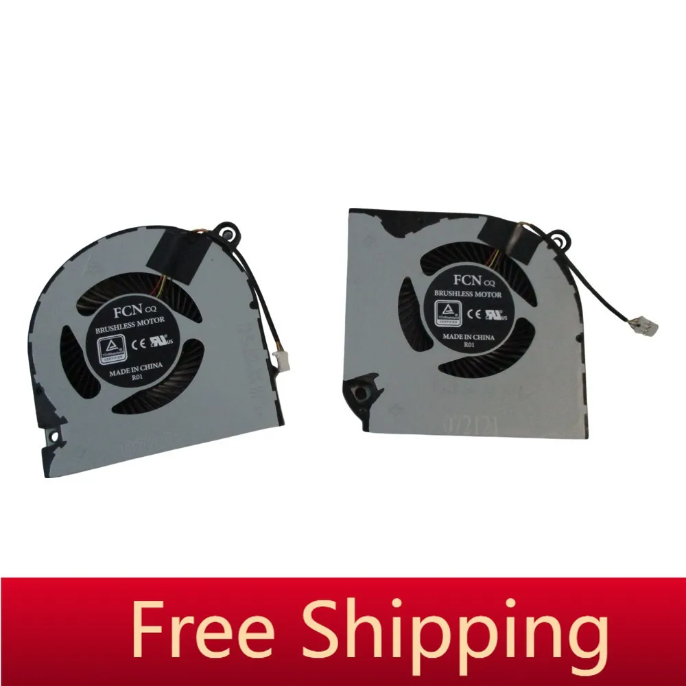 FOR Acer Nitro 5 AN515-43 AN515-54 AN517-51 Laptop CPU & GPU Cooling Fan Set