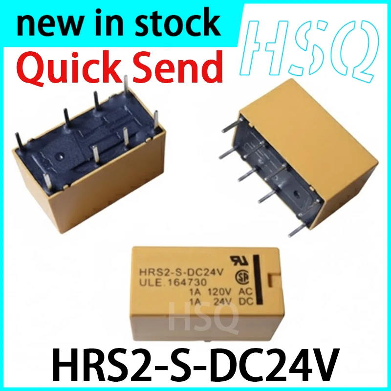 5PCS New HRS2-S-DC24V 8-pin Signal Relay