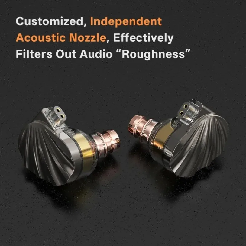 Professionelle Ohrhörer mit 6 dynamischen Treibern, In-Ear-Headset, HIFI, tiefer Bass, Subwoofer, integriertes Mikrofon, Geräuschisolierung, Sport-Kopfhörer