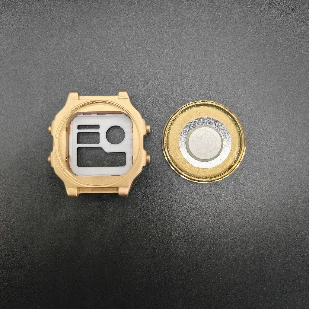 AE1200 Case Modification Accessories Brass Case Small Square Electronic Watch Modification Accessories for AE-1200WH