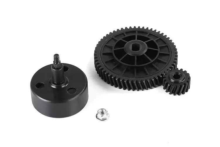 ترس مائل فولاذي مكثف 17T/57T + مجموعة نقل القابض لـ 1/5 ROFUN HPI BAJA 5B 5T 5SC