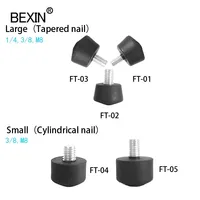 Bexin Hot Selling  Universal Anti-slip Rubber Foot Pad Feet Spike For Tripod Monopod Photography Accessories 3/8 Inch