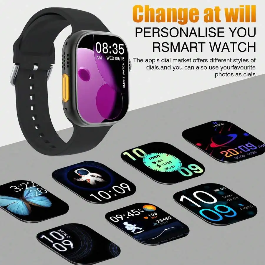 2026NEW! Smart Watch, Wireless Calling /Dial, Multi -Sport Mode, Calling Reminder And Rejection,Information Reminder,SMS