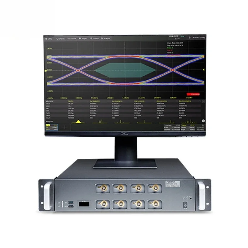 High-resolution compact digital oscilloscope with multiple 512 analog channels at 1 GHz