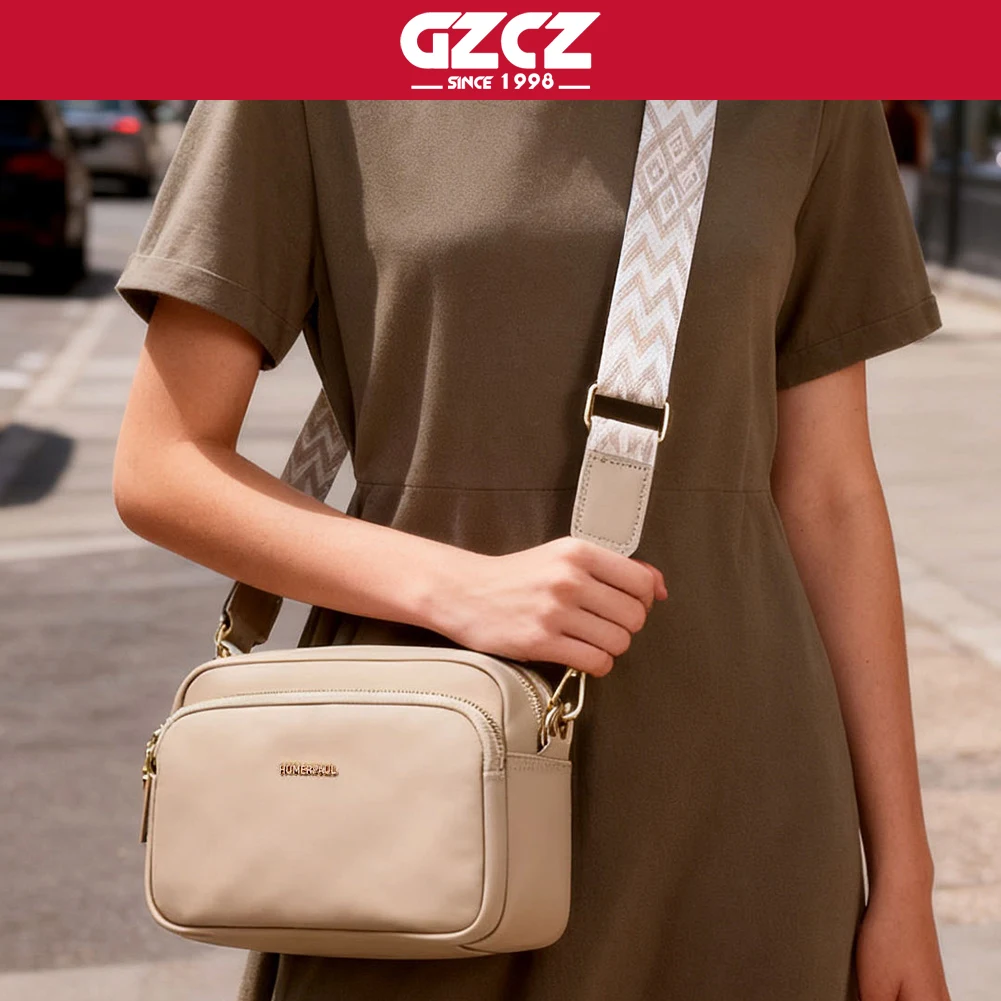 

New style women handbag genuine leather shoulder strap crossbody bag fashion travel bag multi-compartment casual bag