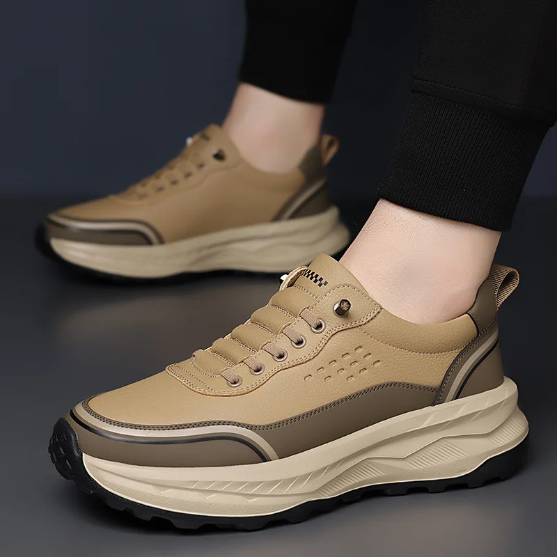 

Высококачественные модные мужские кроссовки, дышащая нескользящая модная обувь, уличная износостойкая походная обувь, мужская прогулочная обувь