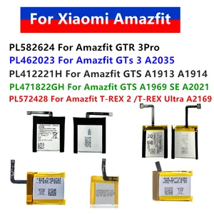 Bilashmart Amazfit GTS 3 A2035GTR 3 ProGTR 4 47mmT REX 2 T REX Ultra GTS A1969 2E A2021PL572428 PL412631 PL462023 Battery +Tools
