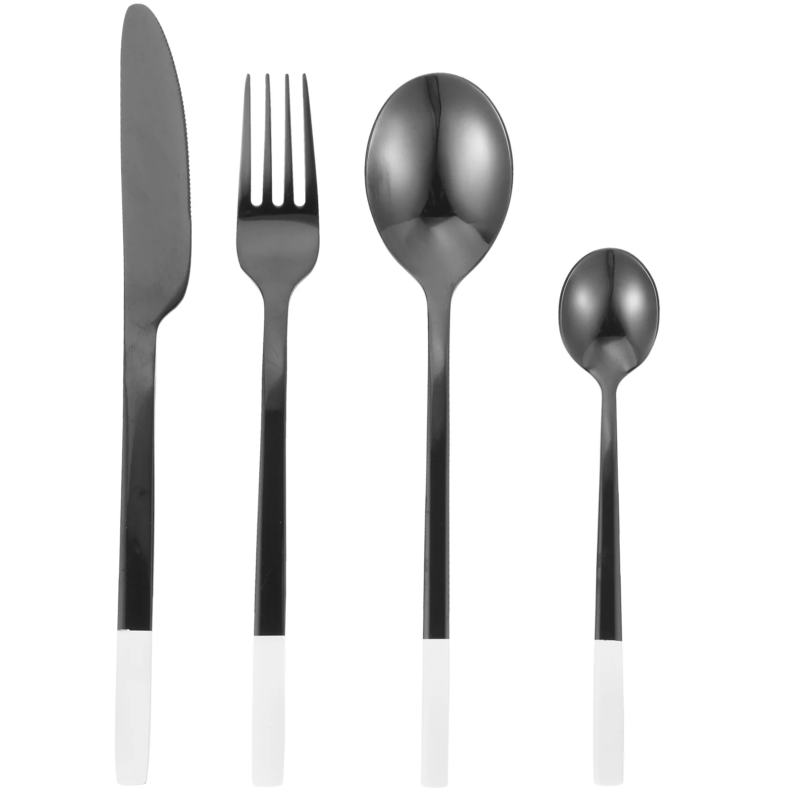 

1Set Exquisite Stainless Steel Flatware Set Premium Quality Lightweight Tableware Suitable for Adults Kids Easy to Clean