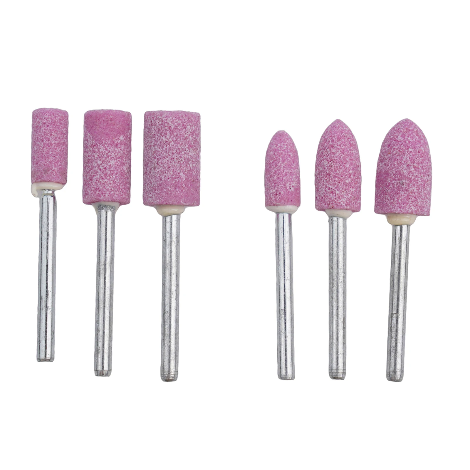 

6PCS Electric Rotary Tool Nail Art Drill Bits Grinding Polishing Head 3mm Shank Metal Abrasive Tools Accessories