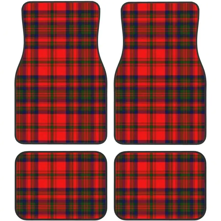 

4-Piece Car Mat Set - Durable And Stylish Interior Accessory For Cars, Suvs, And Trucks