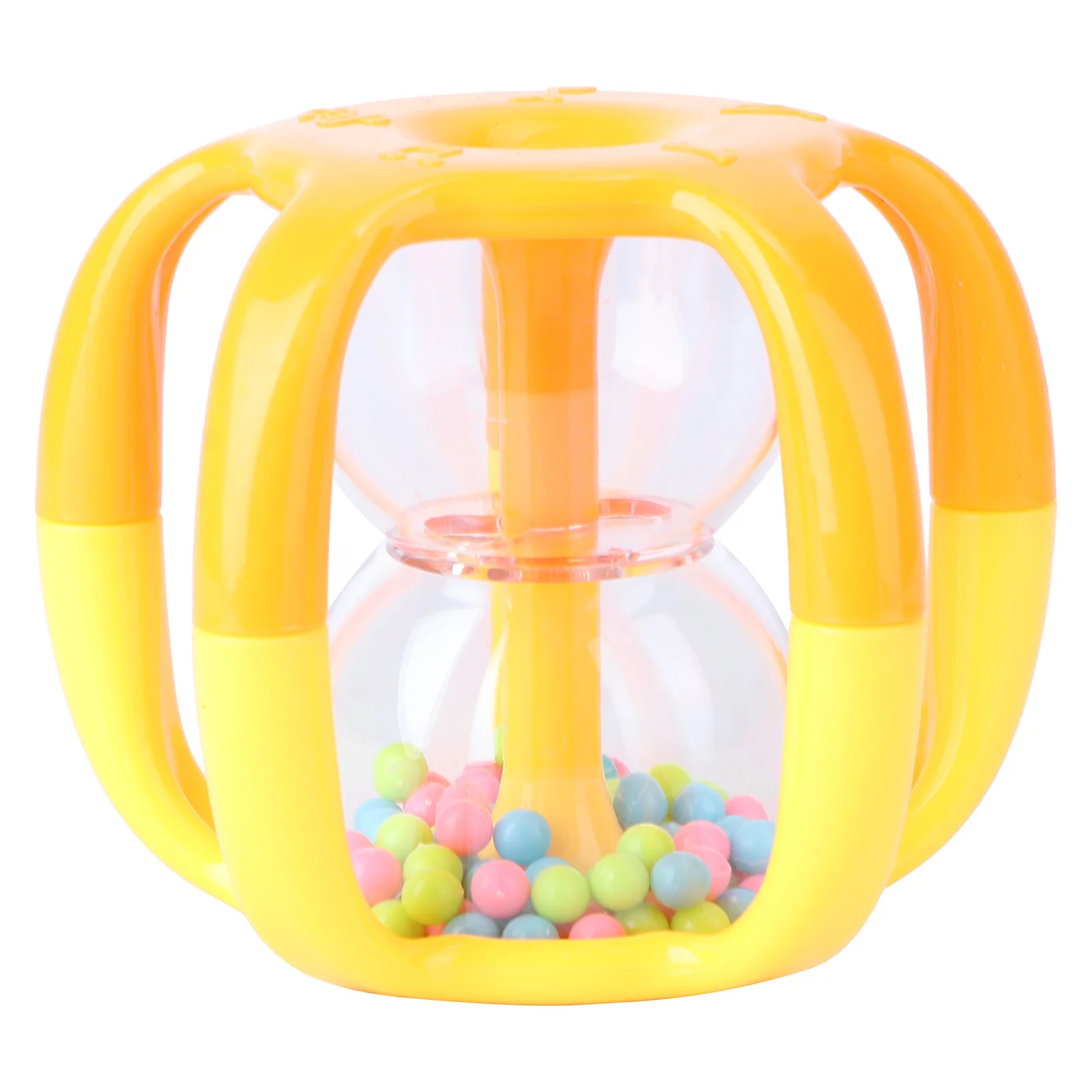 Anneau d'exercice pour enfants, 1 pièce, matériau lisse et sûr, facile à nettoyer, jouet coloré pour nourrissons, hochet en plastique pour enfants