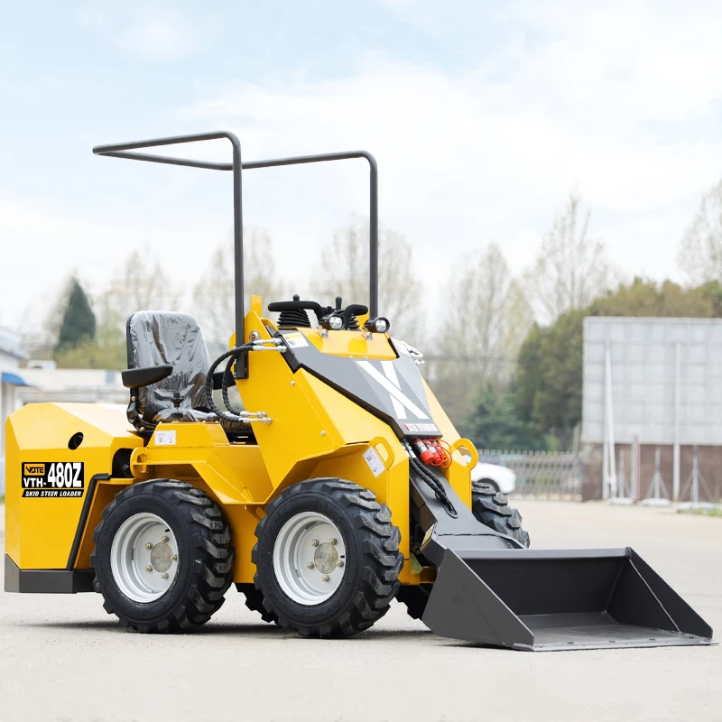 High Quality Crawler Skid Steer Loaders Factory Directly Supply Skid Steer Loader With Truck Minicargador With Attachments