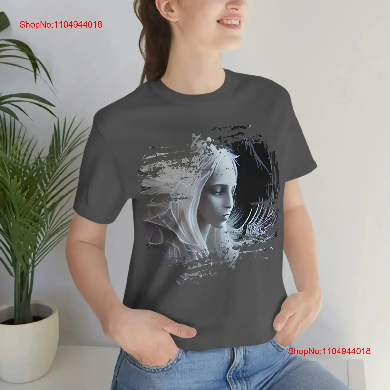 Camiseta de bosque encantado de hadas plateadas para mujeres y niñas, diseño mágico hecho a mano, hadas, elfos, brujas, princesas y setas